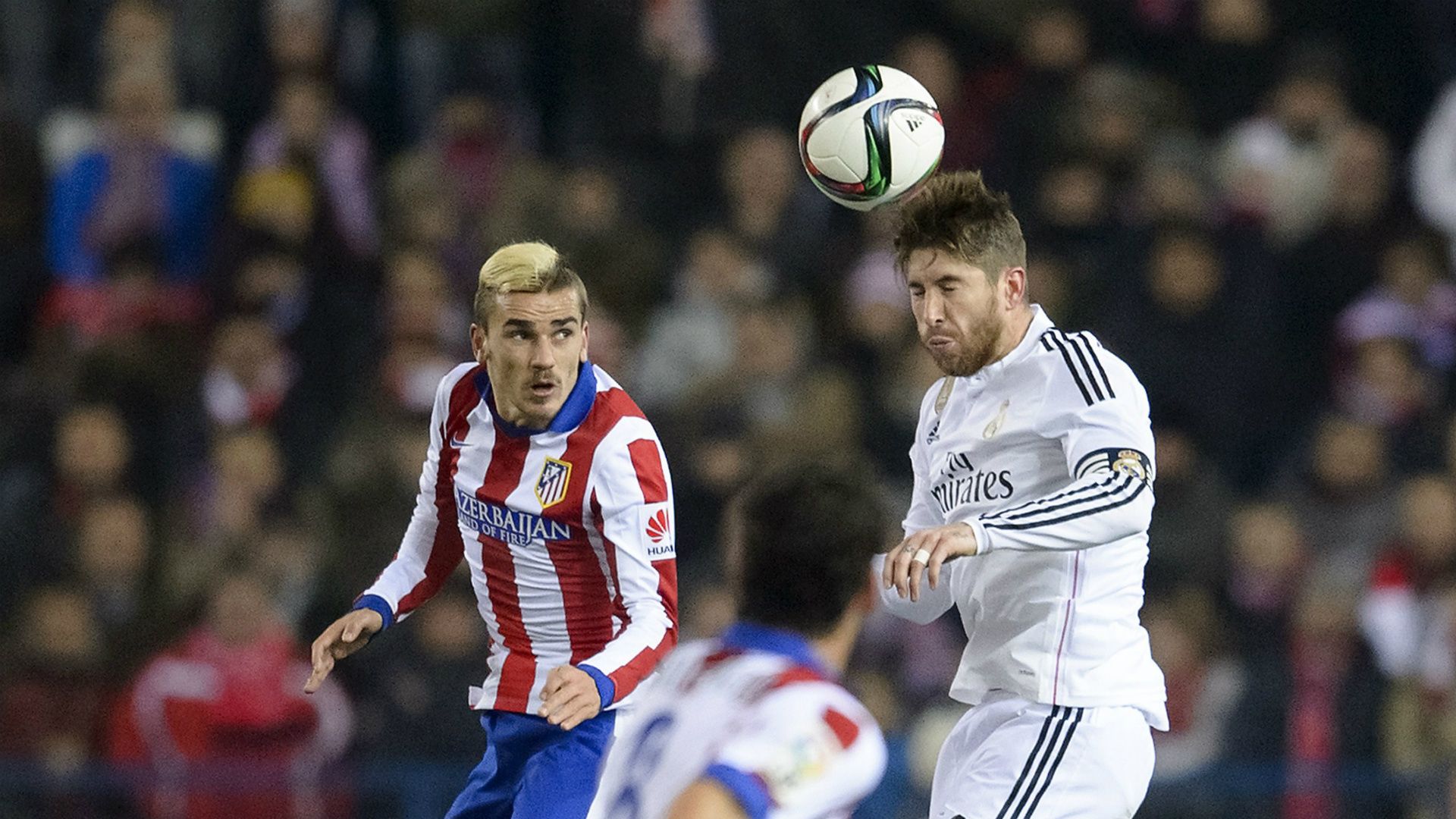 Antoine Griezmann Sergio Ramos Atletico Madrid Real Madrid Copa del Rey 01072014