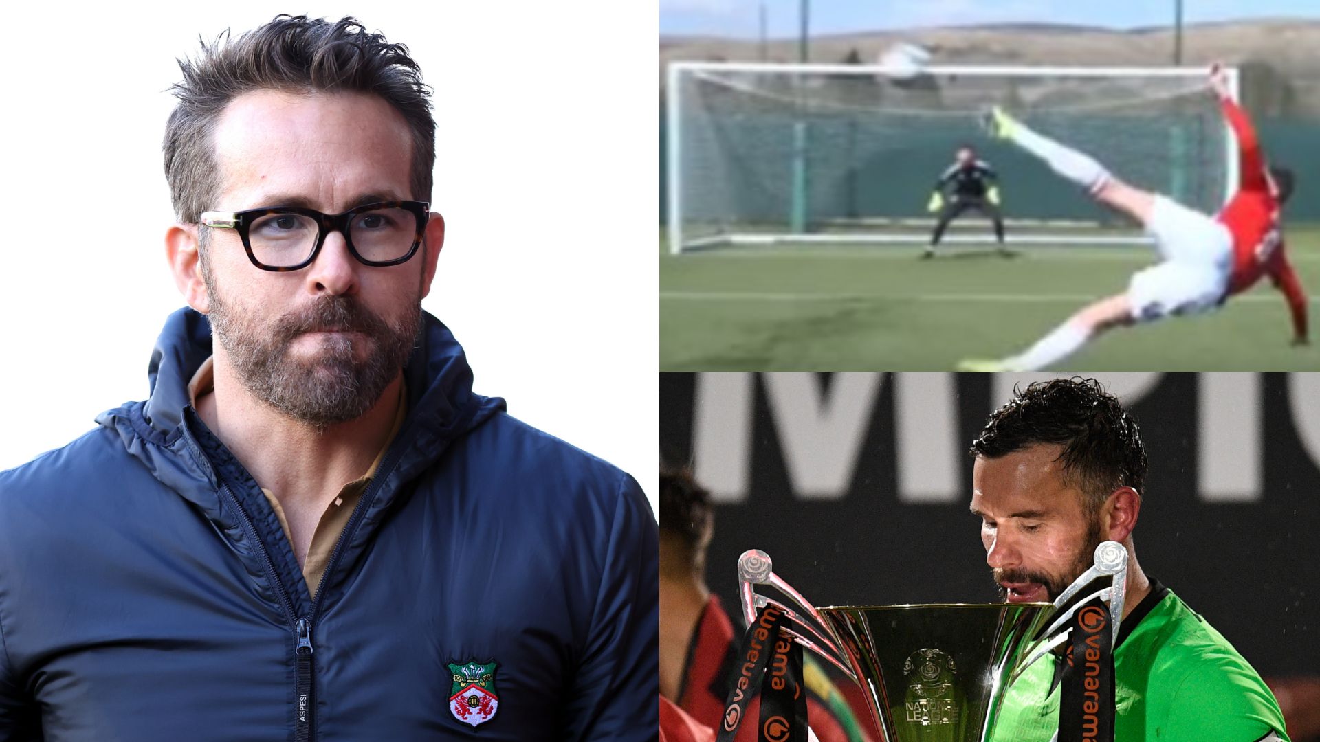 Ryan Reynolds Ben Foster volley