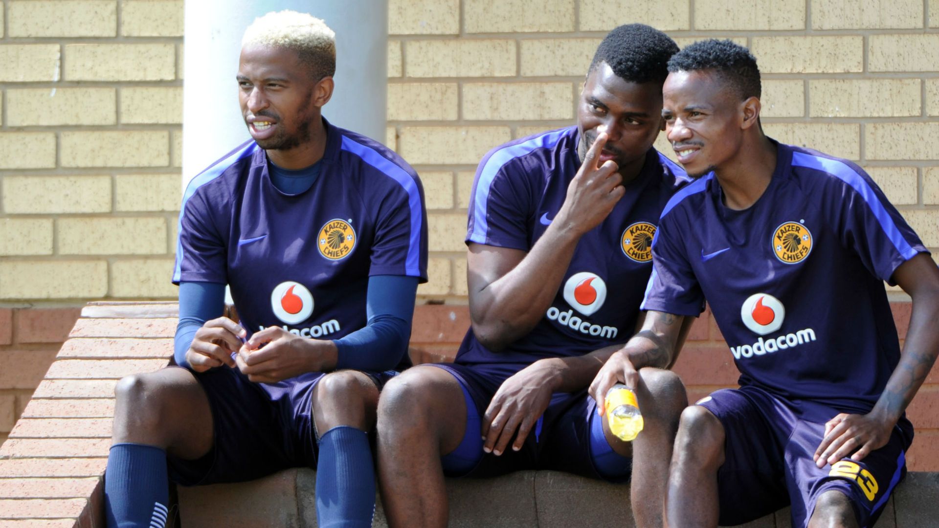 William Twala, Enocent Mkhabela and Joseph Molangoane - Kaizer Chiefs