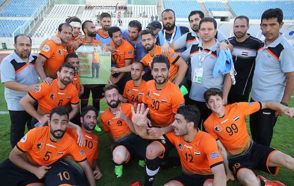 Al Wahda celebrate