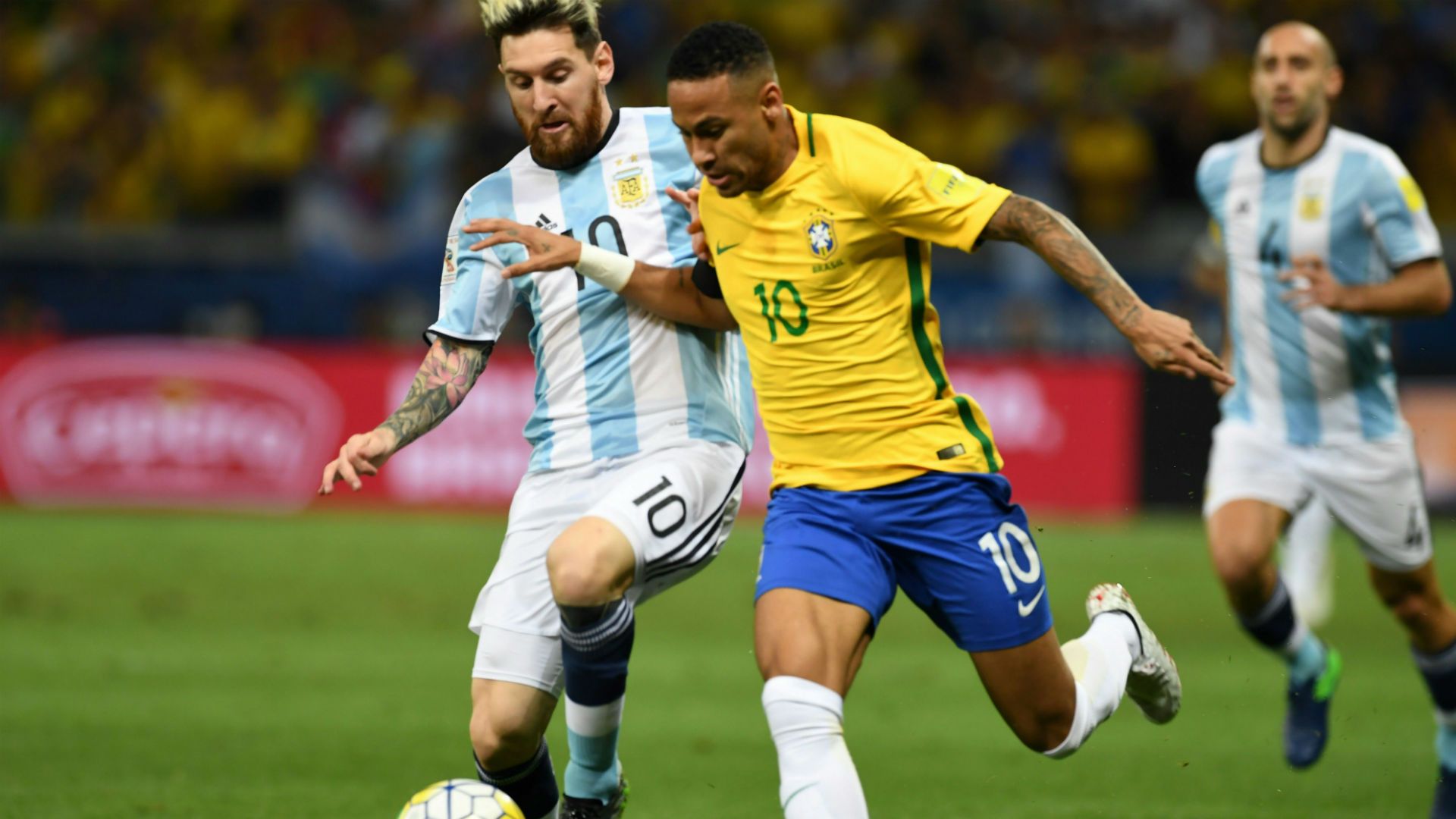 Brasil - Argentina Eliminatorias Sudamericanas 10112016