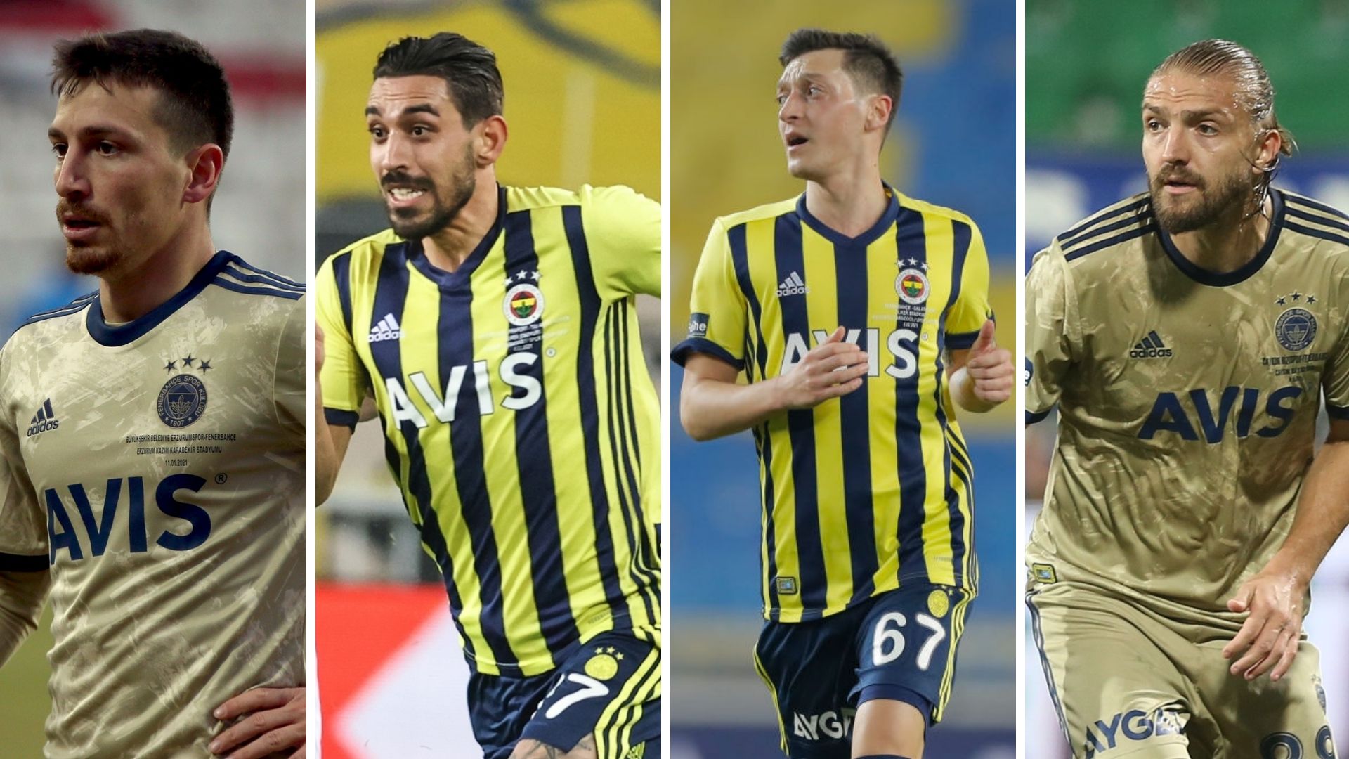 Mert Hakan Yandas Irfan Can Kahveci Mesut Ozil Caner Erkin
