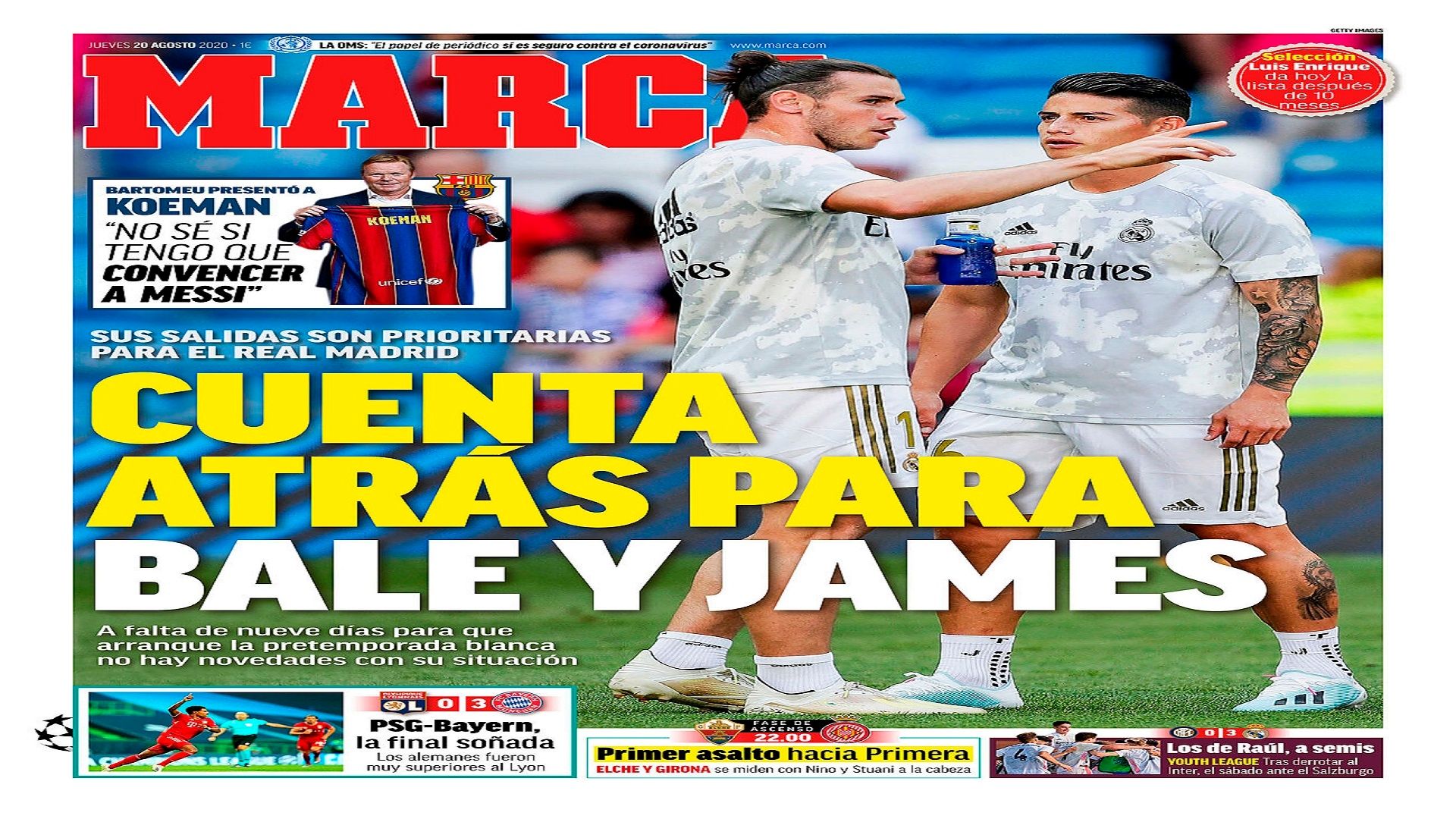 newspapers 10 August Marca