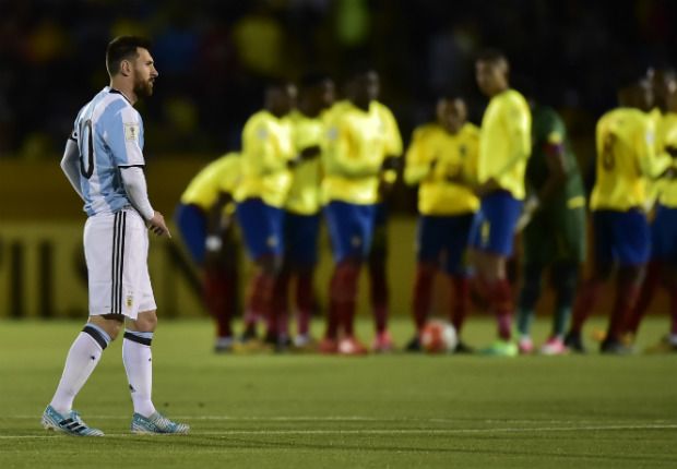 Messi Ecuador Argentina Eliminatorias 10102017