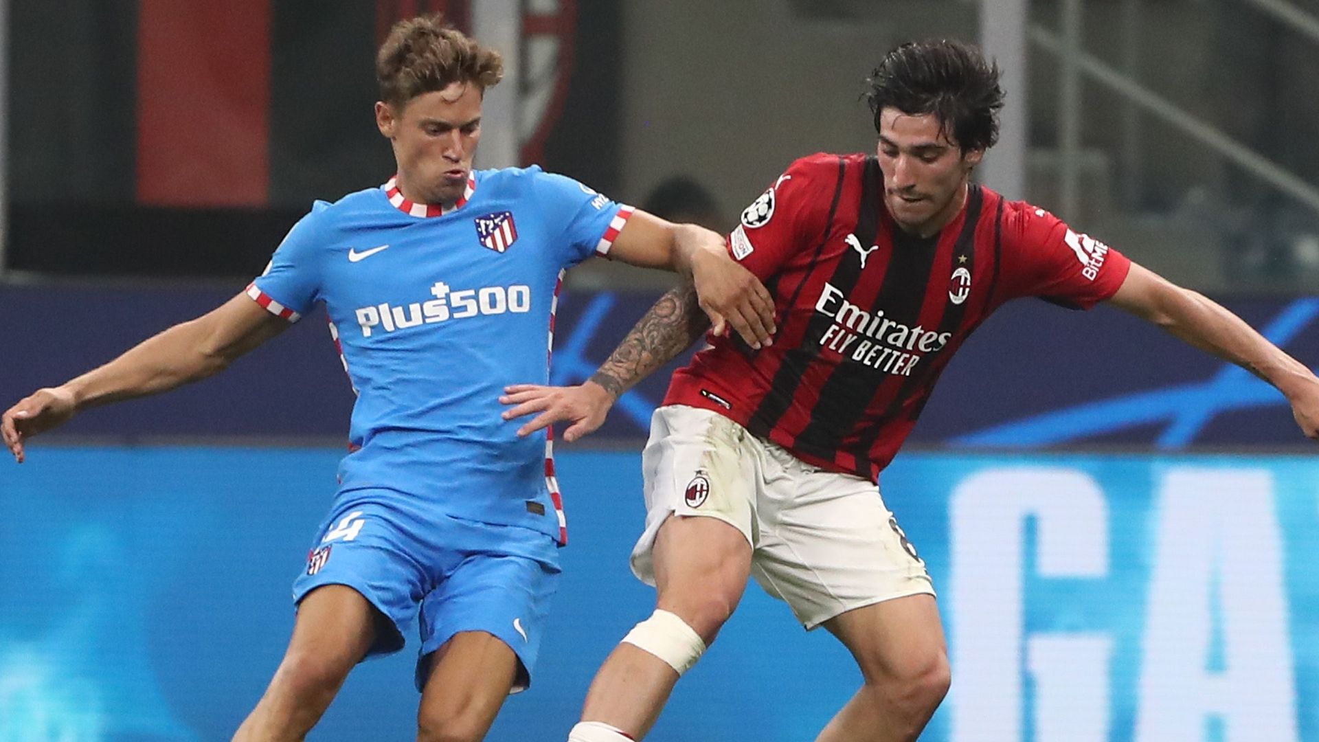 Marcos Llorente Tonali Atletico Madrid Milan