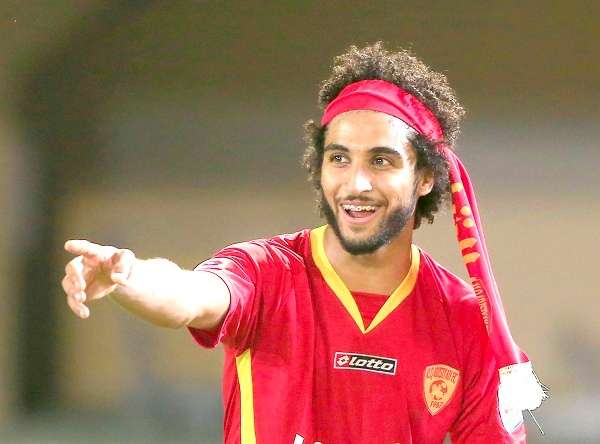 مدافع الفريق القدساوي الأيسر عبدالرحمن العبيد