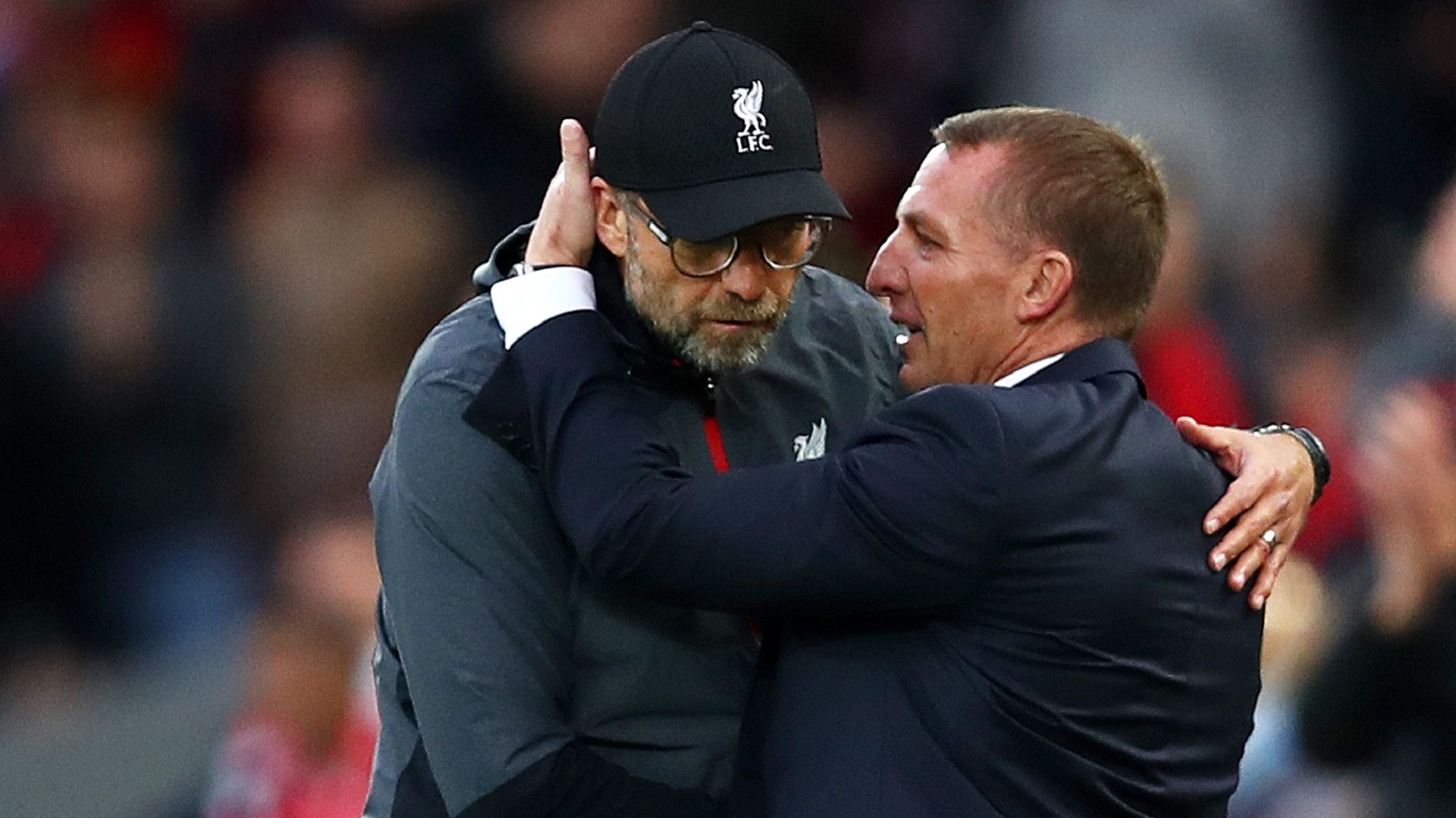 2019-12-24 Jurgen Klopp Brendan Rodgers