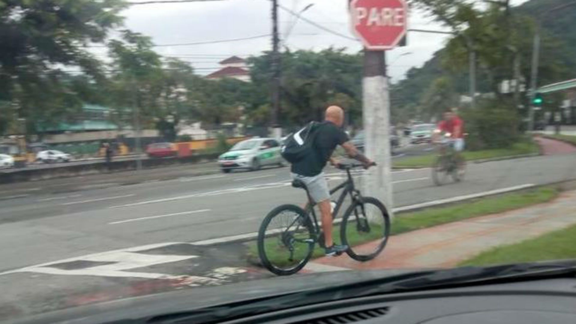 Sampaoli Bicicleta Santos Brasil 18042019