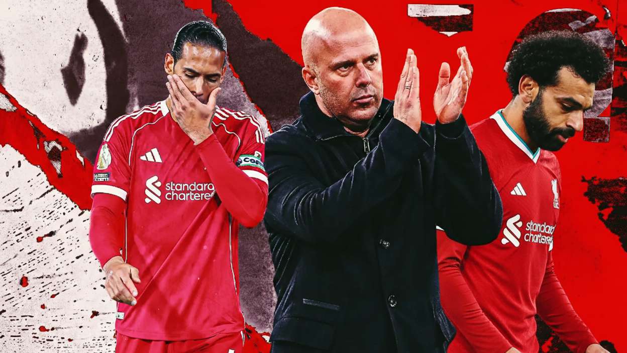 Virgil van Dijk Salah Slot Liverpool GFX GOAL ONLY