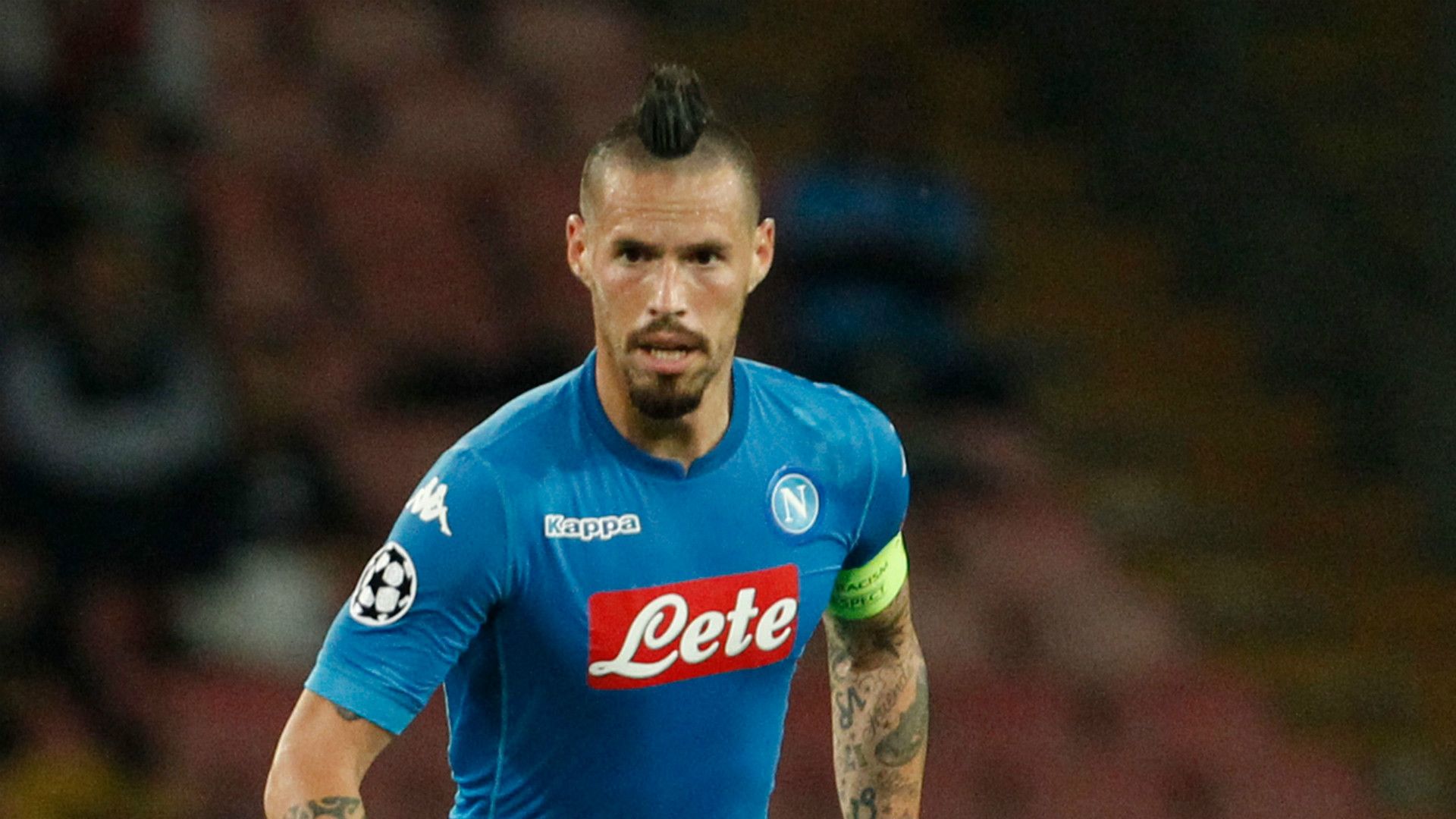 Marek Hamsik, Napoli, Feyenoord, UEFA Champions League, 26092017