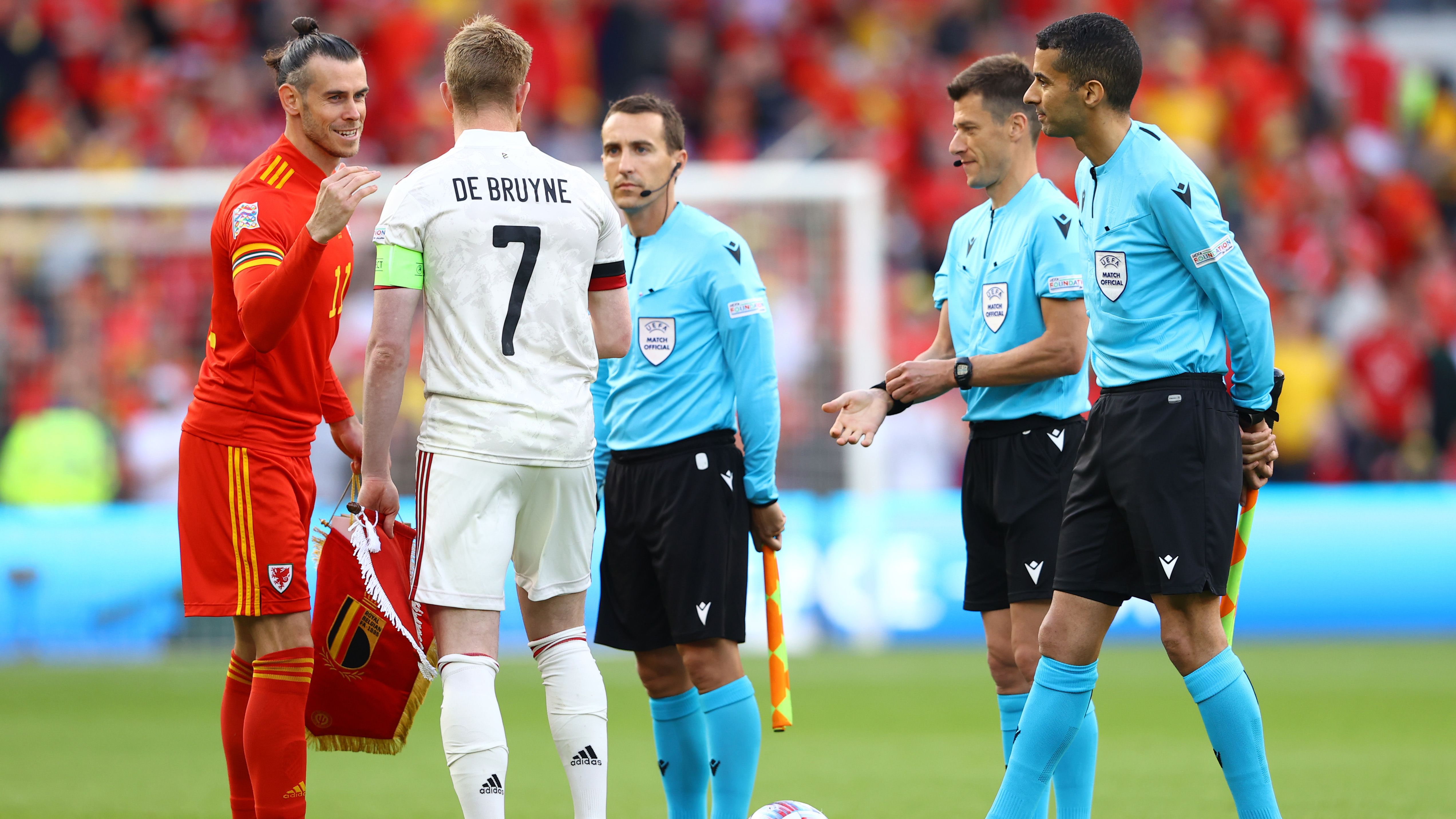 Kevin De Bruyne Belgium Wales 2021-22