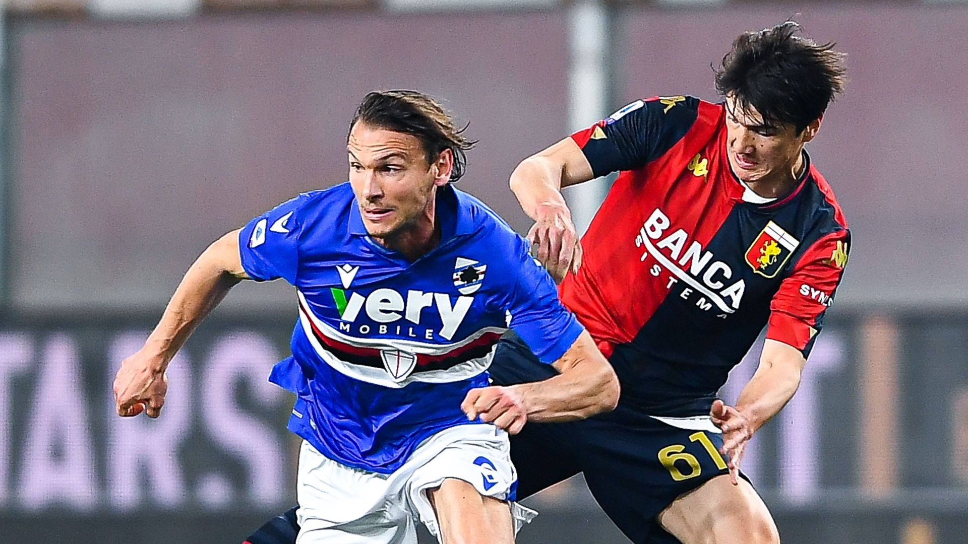 Ekdal Shomurodov Genoa Sampdoria Serie A