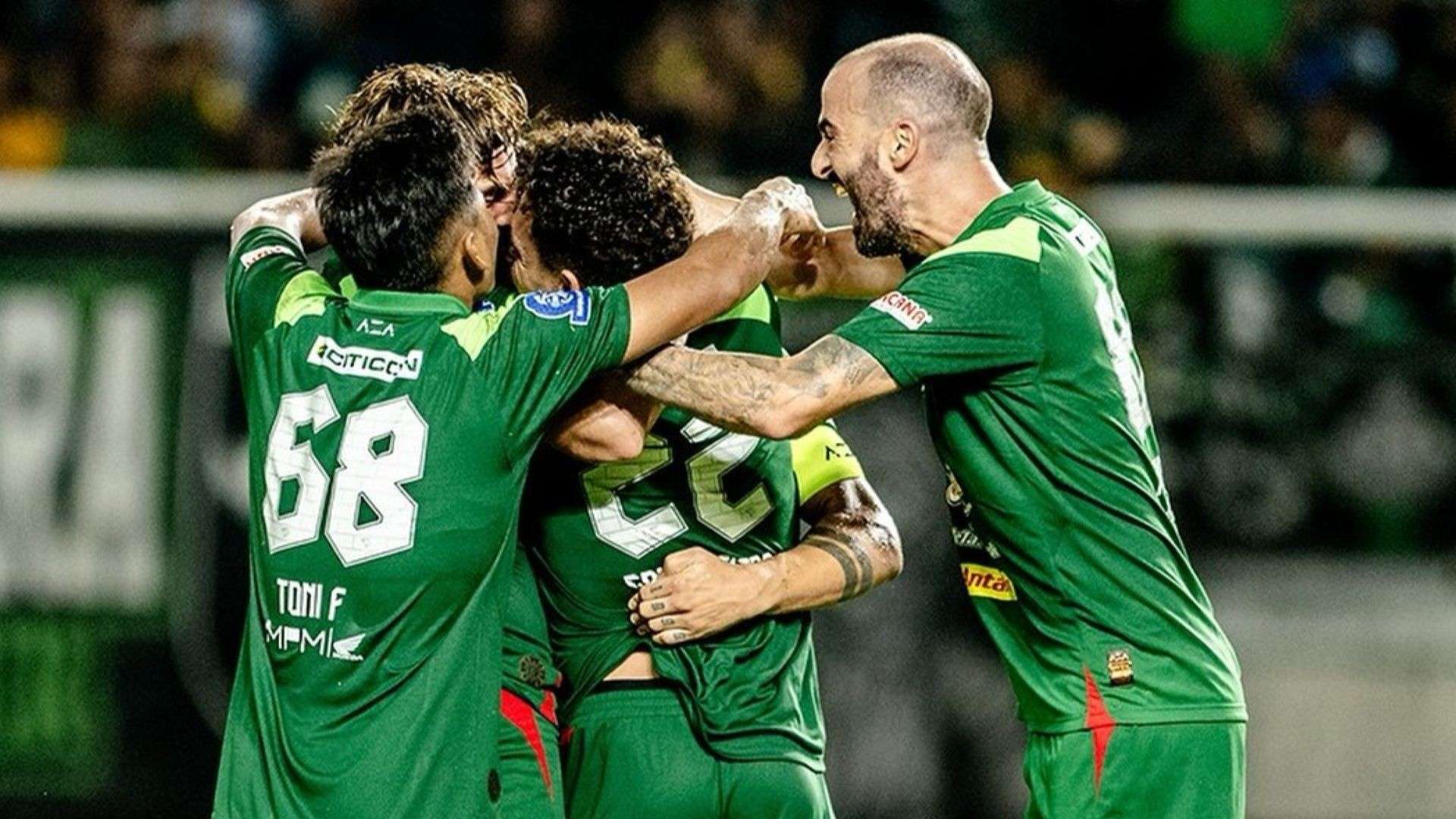 Selebrasi Persebaya Surabaya