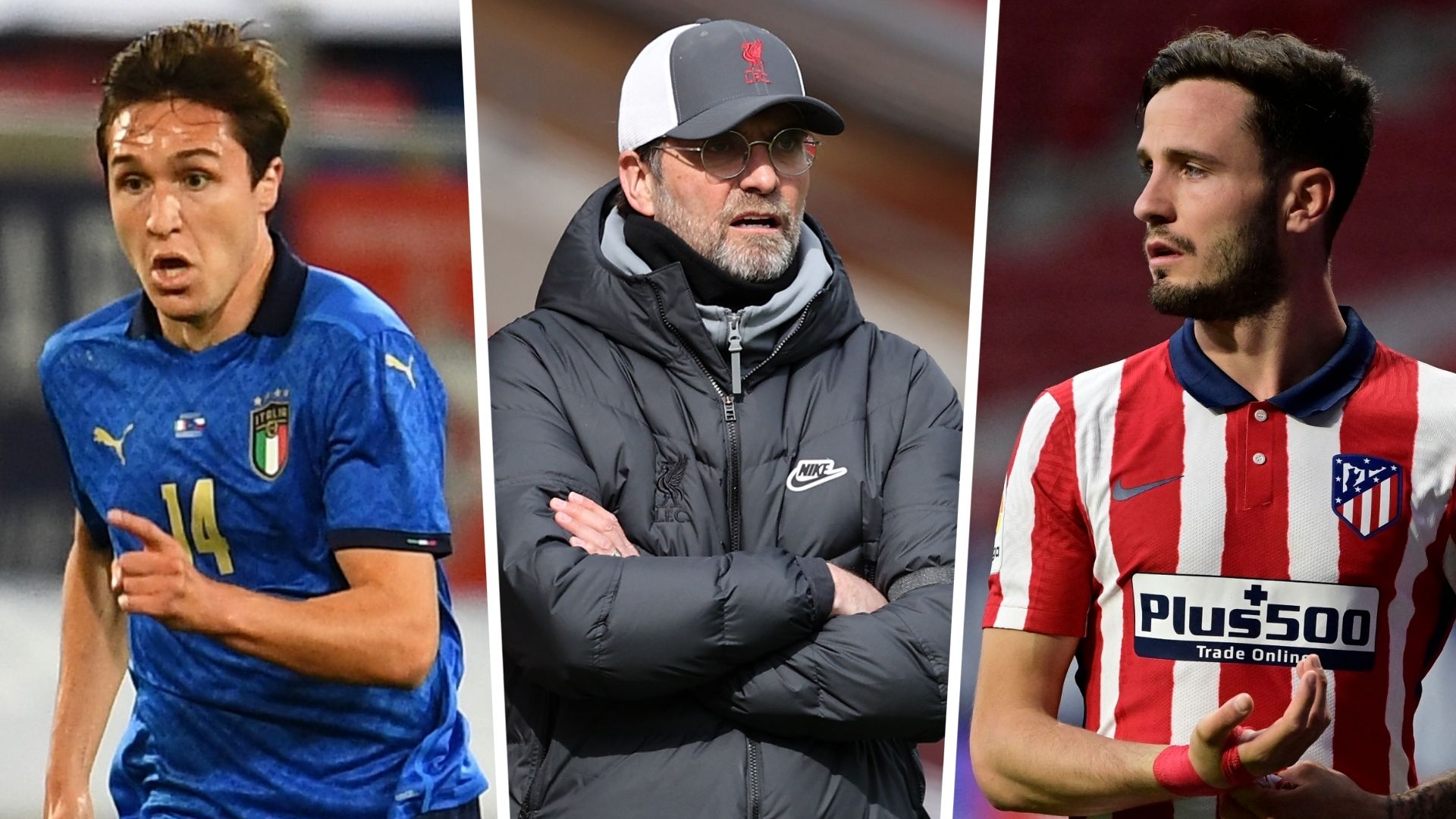 Federico Chiesa Jurgen Klopp Saul Niguez