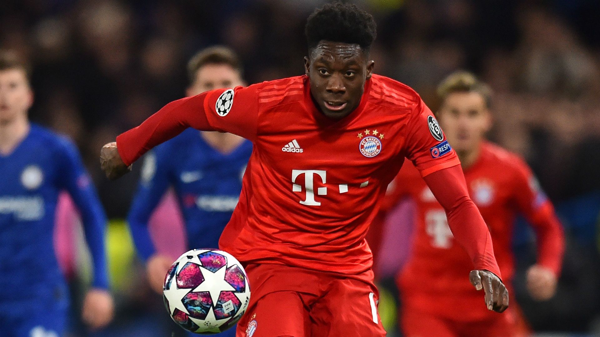 ALPHONSO DAVIES BAYERN MÜNCHEN CHAMPIONS LEAGUE 25022020