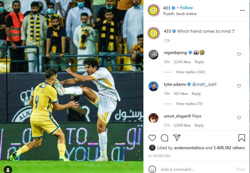 تاليسكا يهين حمد الله