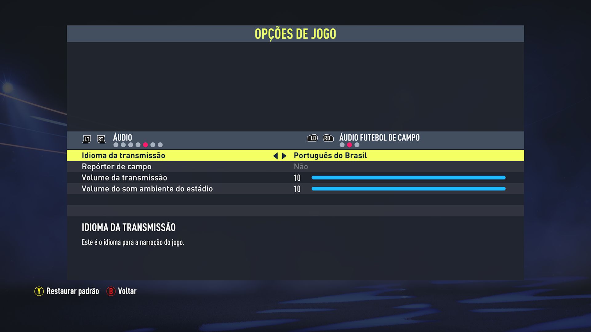 4 - Narração FIFA 22