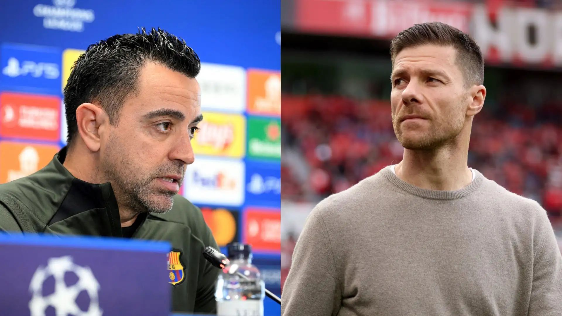 Xavi and Xabi Alonso