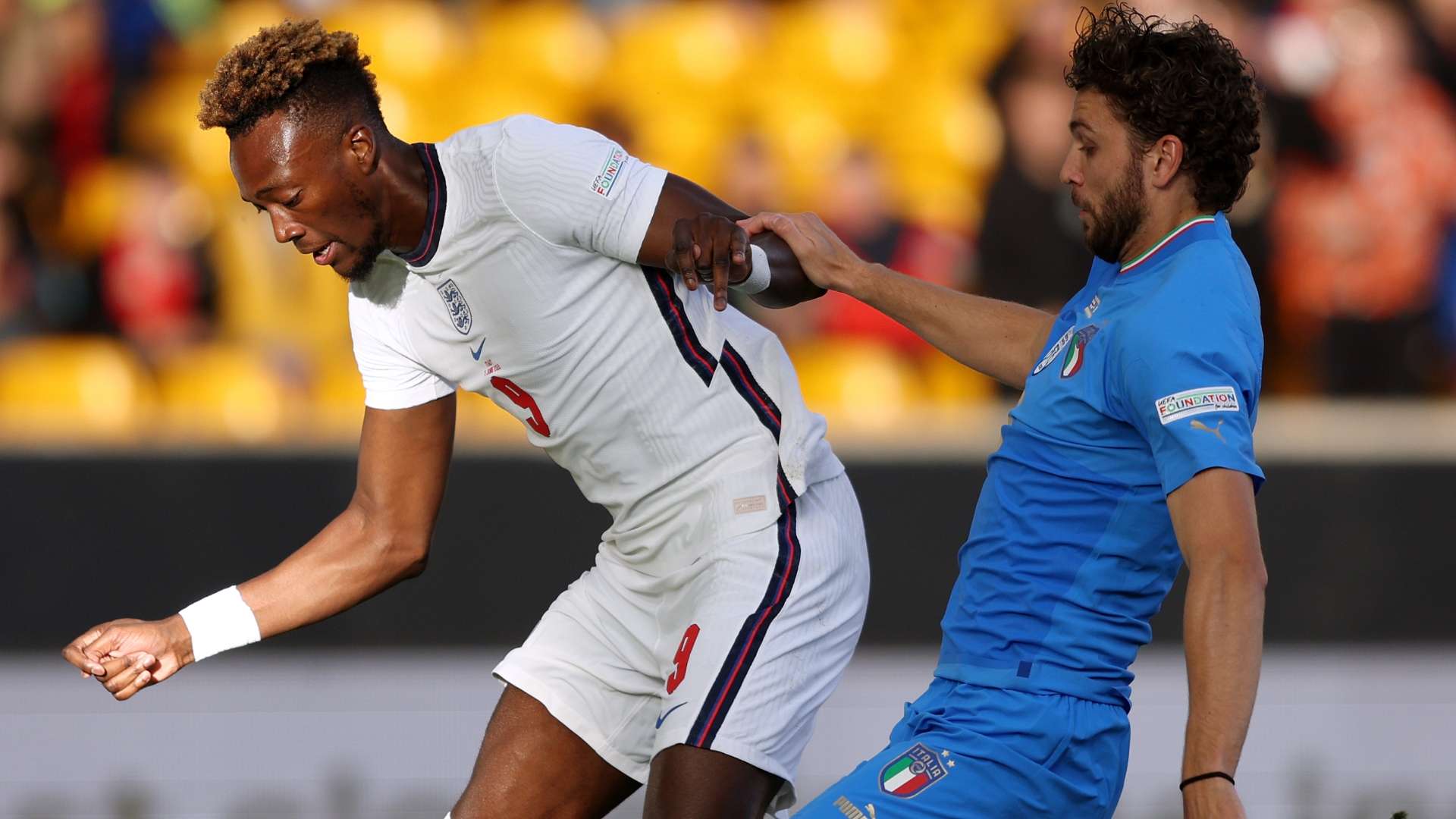Locatelli Abraham England Italy Nations League