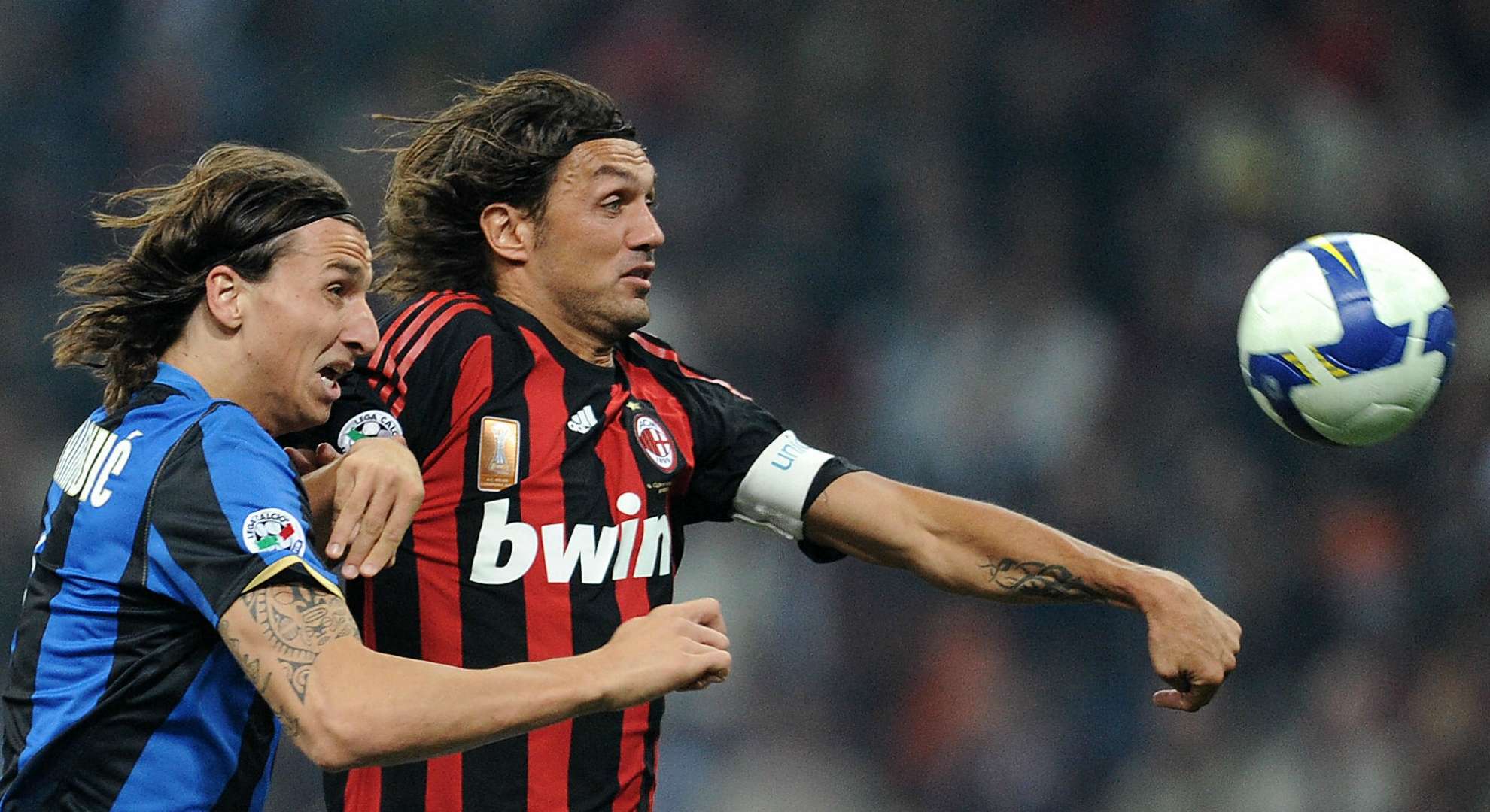 Paolo Maldini Zlatan Ibrahimovic