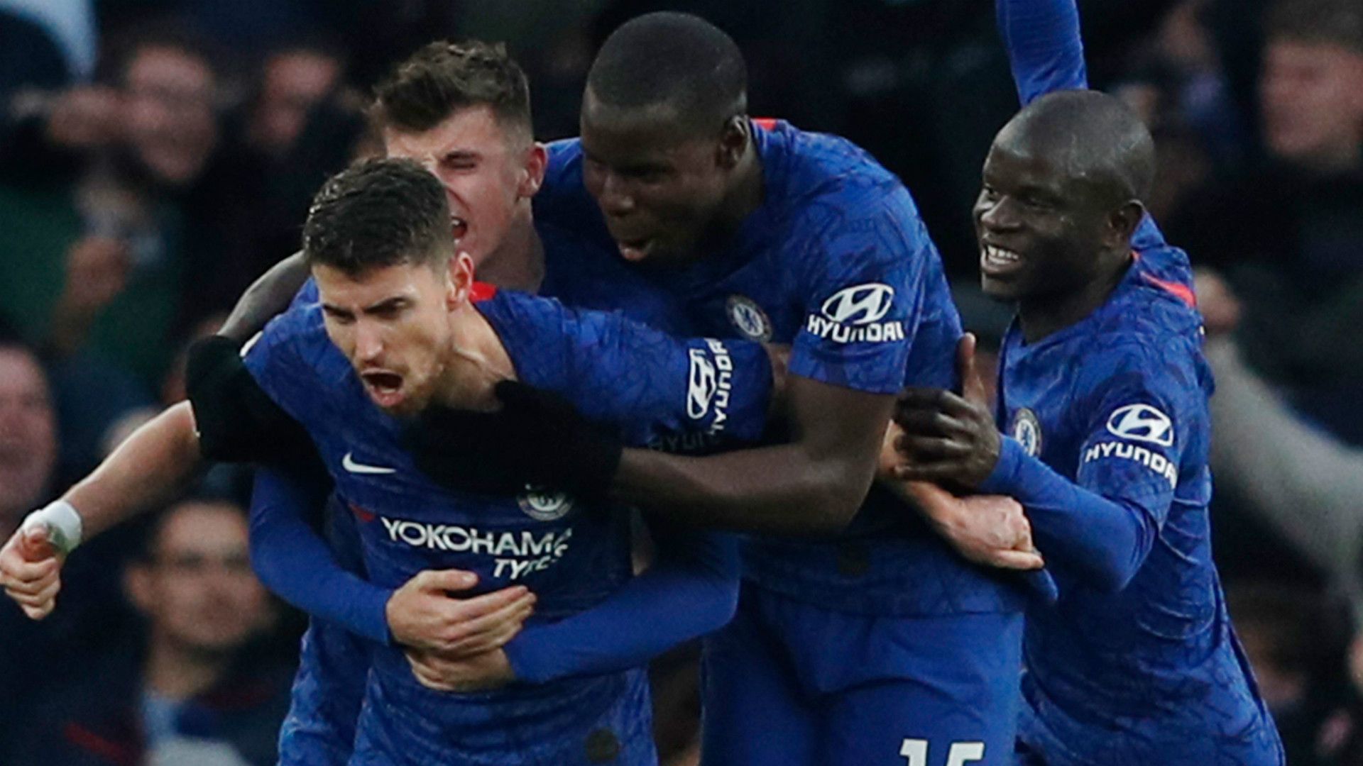 Chelsea celebrate 2019-20