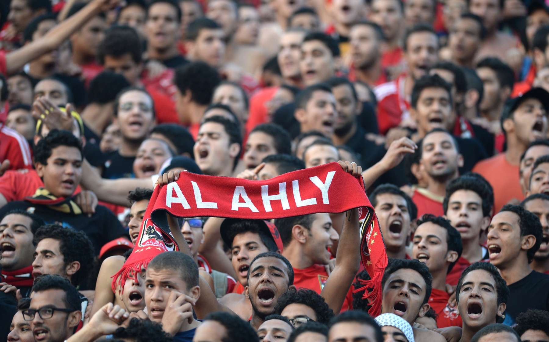 Fans at Orlando Pirates VS Al-Ahly African Champions