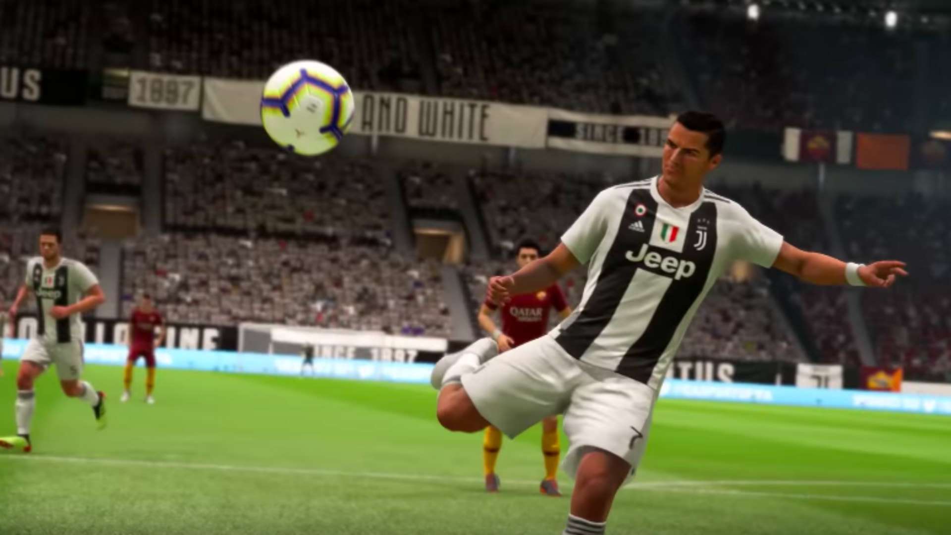 FIFA 19 demo Cristiano Ronaldo screen