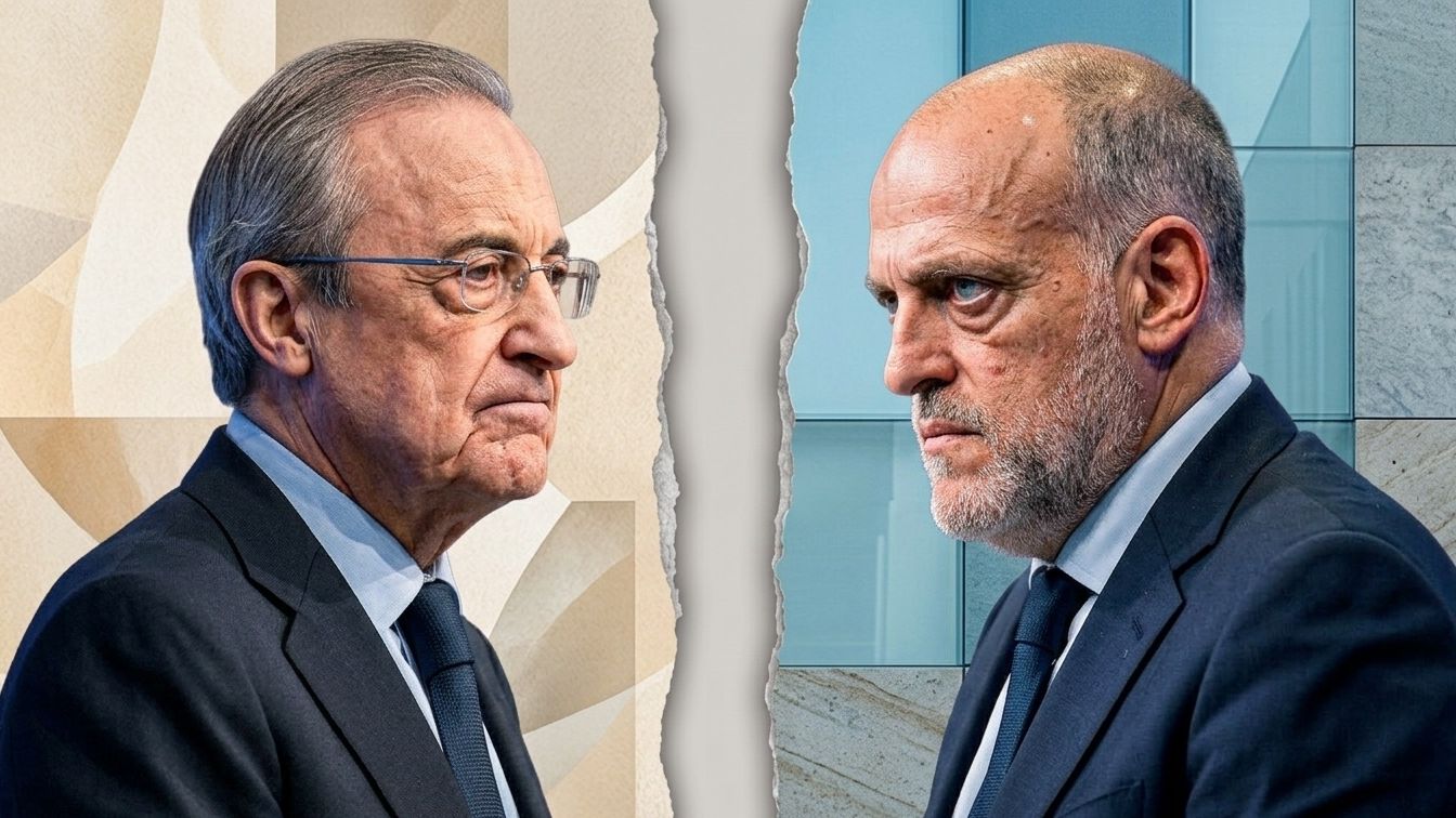 Florentino Perez - فلورنتينو بيريز - Javier Tebas - خافيير تيباس - Kooora Only