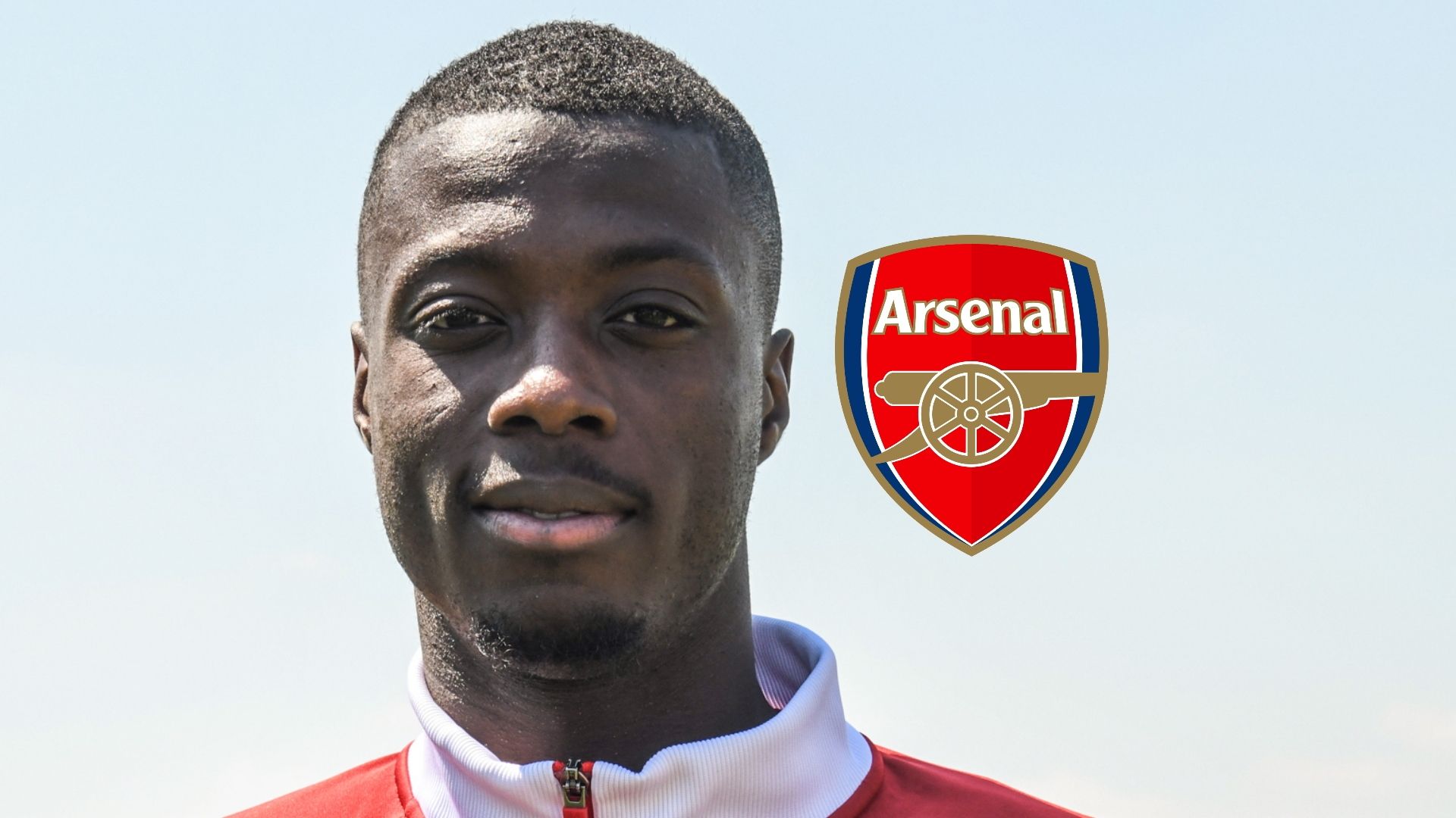 Nicolas Pepe, Arsenal logo