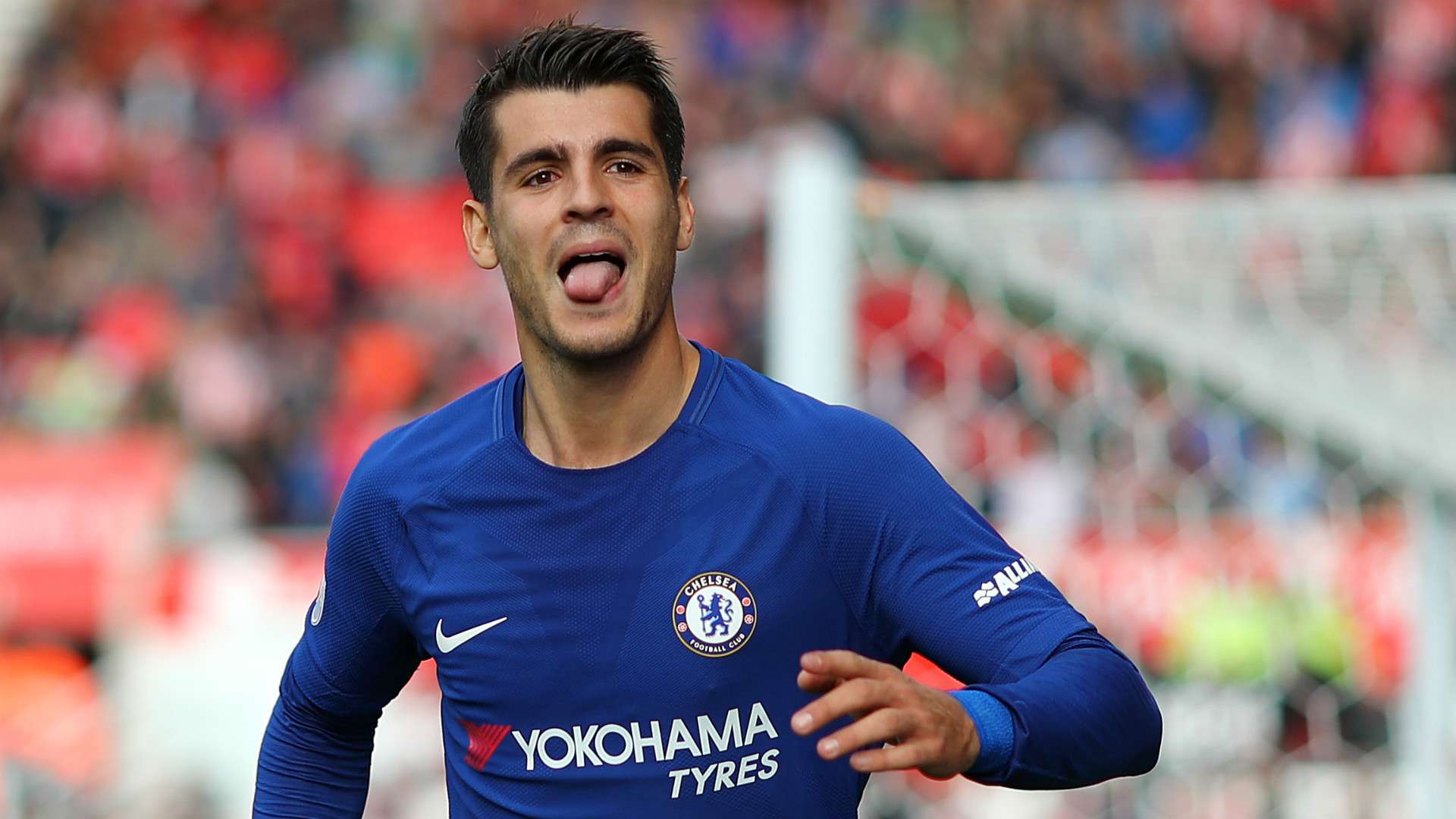 Alvaro Morata Chelsea 2017