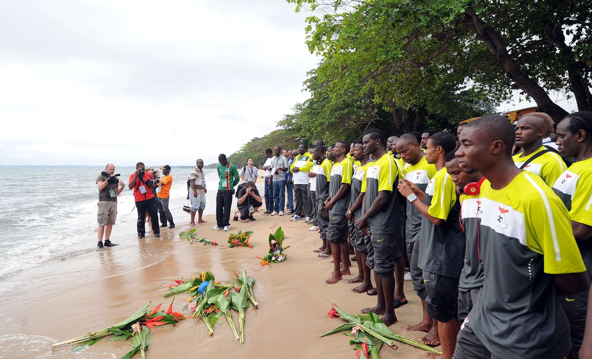 Zambia National Team Tribute 1993 Aircrash 09022012