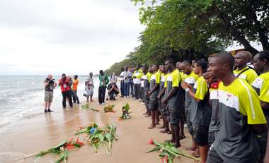 Zambia National Team Tribute 1993 Aircrash 09022012