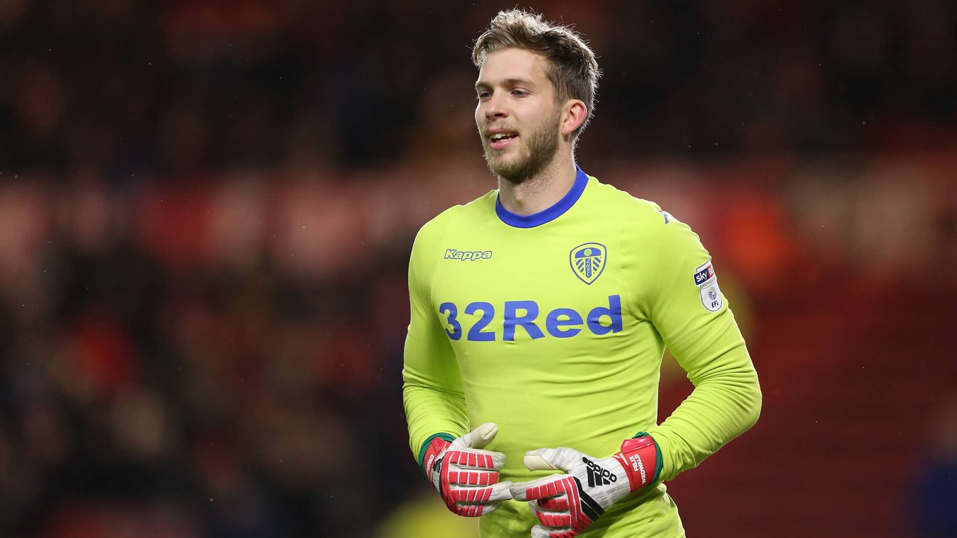 Felix Wiedwald Leeds United 02032018
