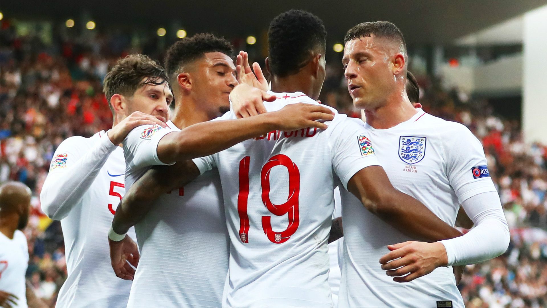 England celebrate 2019