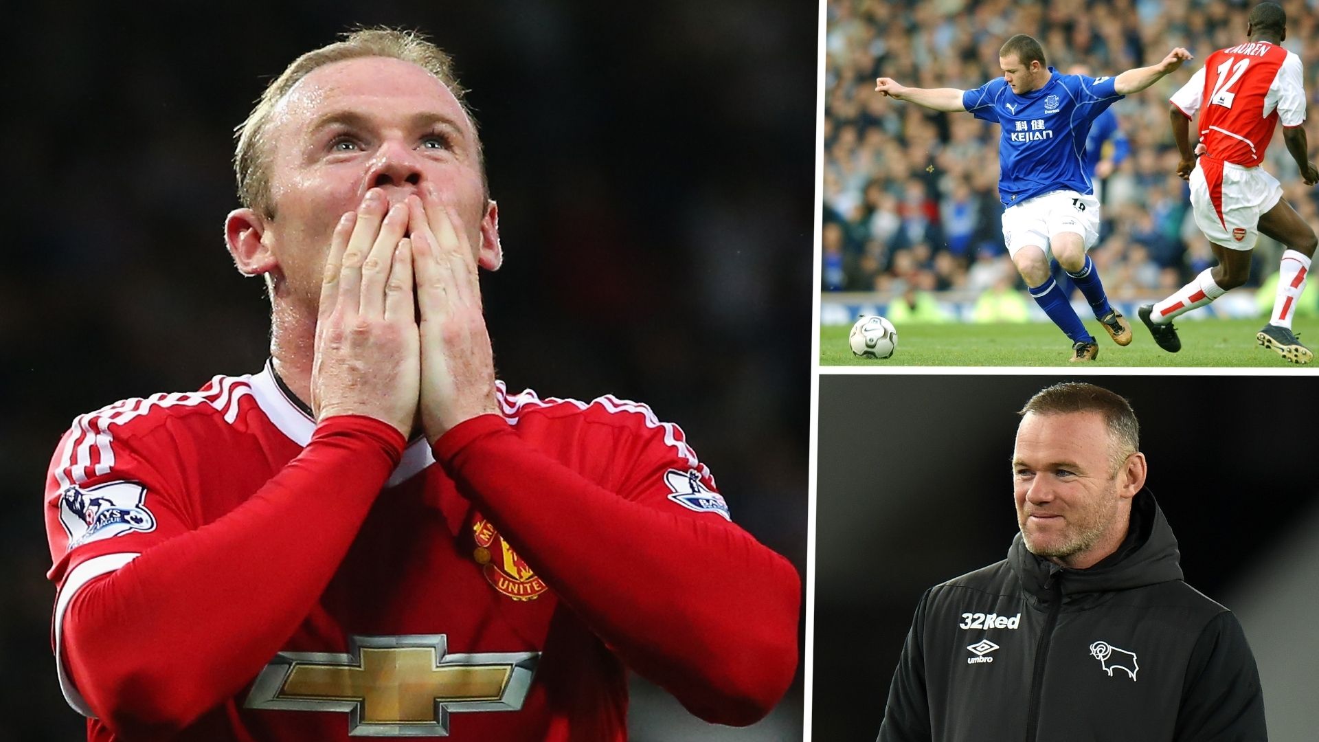 Wayne Rooney Everon Manchester United Derby GFX