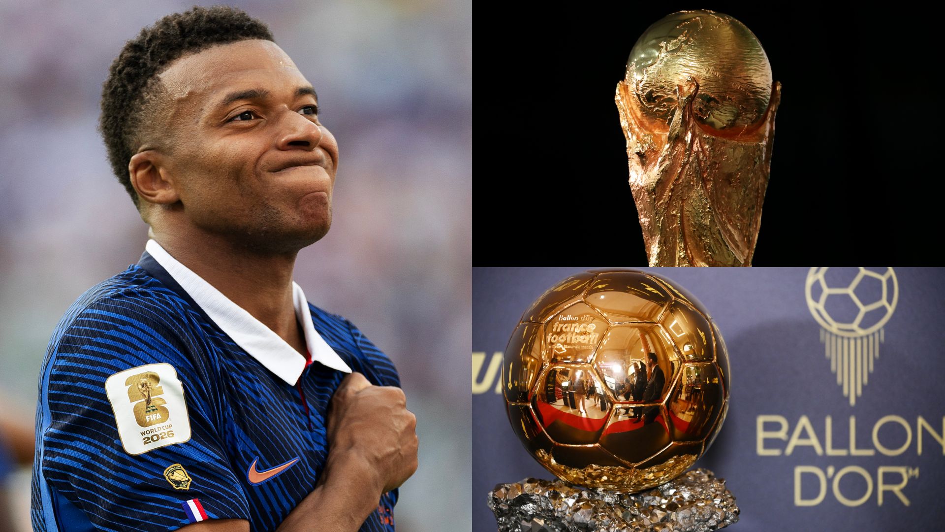 Kylian Mbappe World Cup Ballon d'Or France 2026