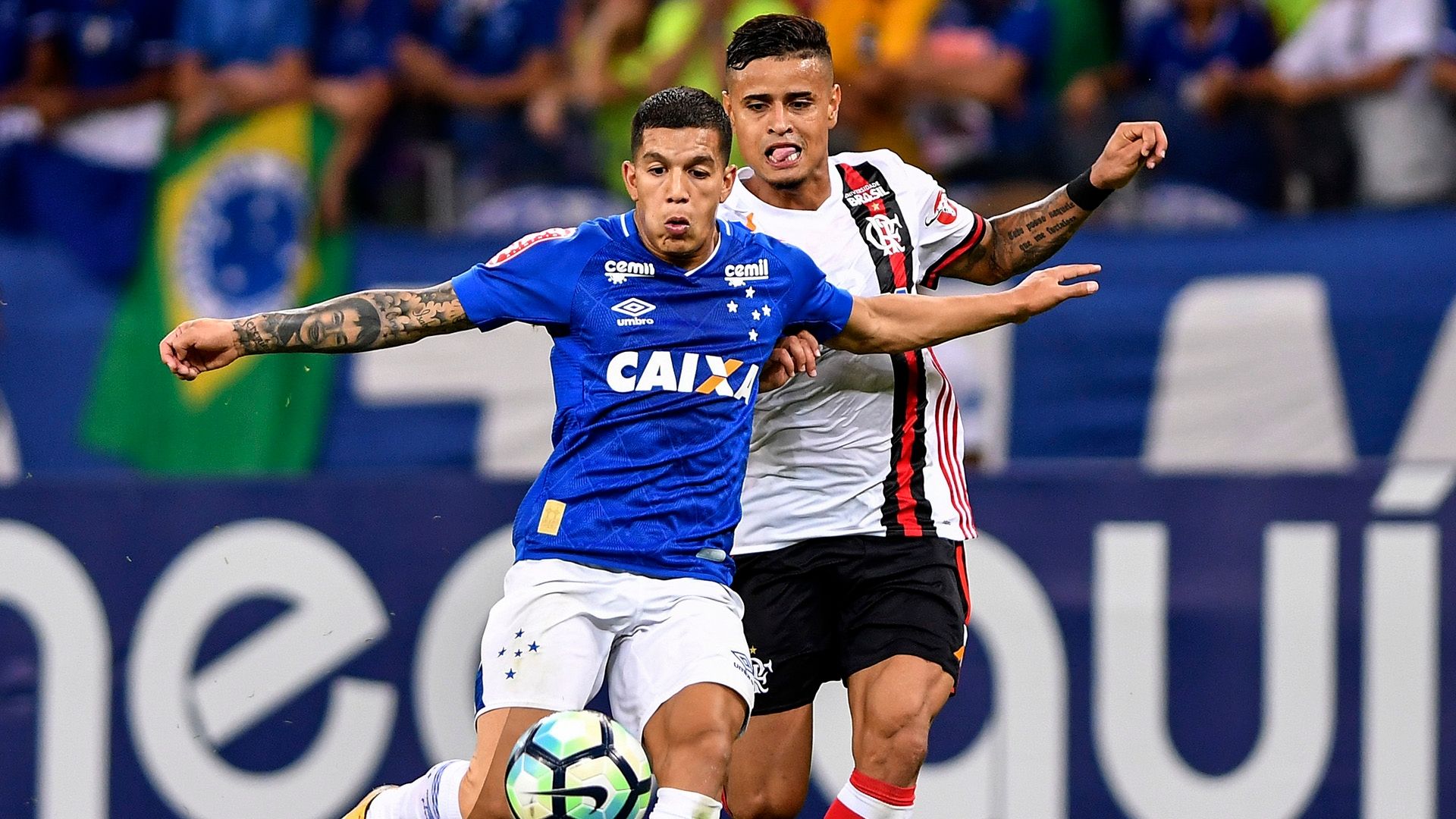 Lucas Romero Everton Cruzeiro Flamengo Brasileirao Serie A 16072017