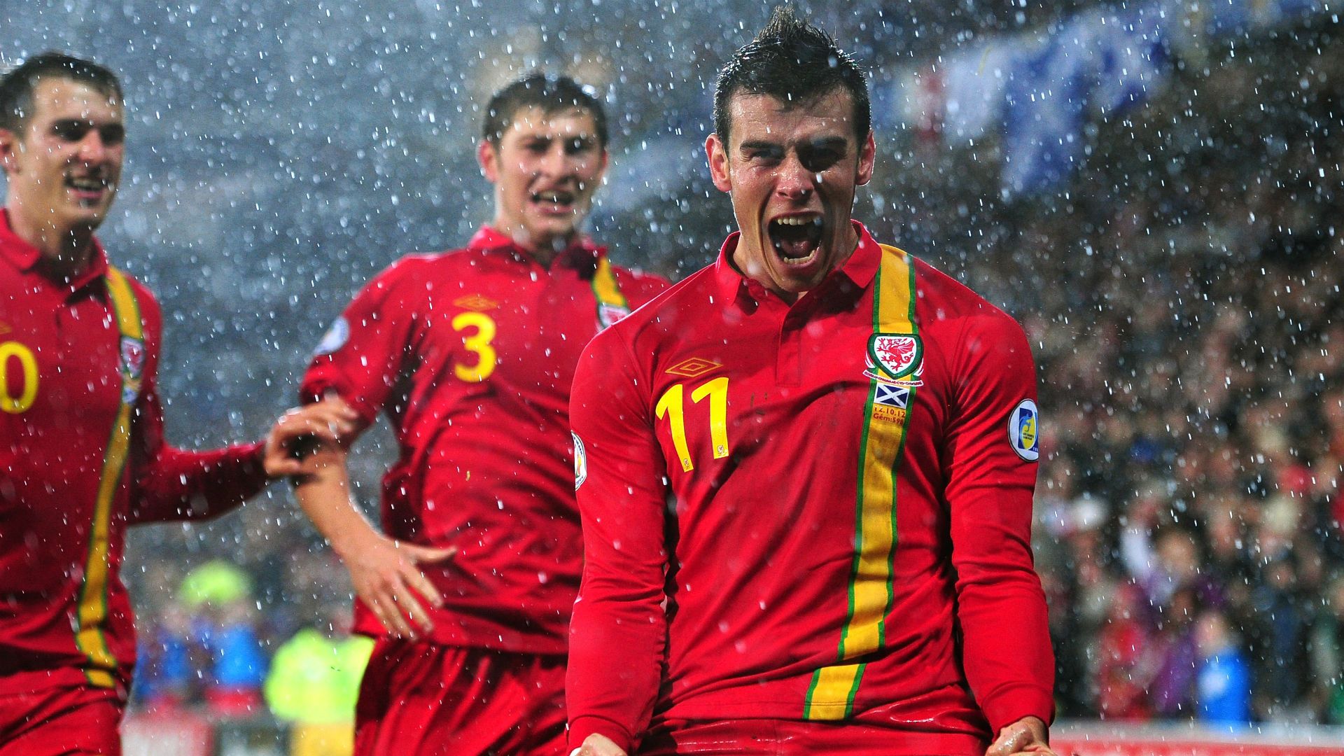 Gareth Bale Wales v Scotland