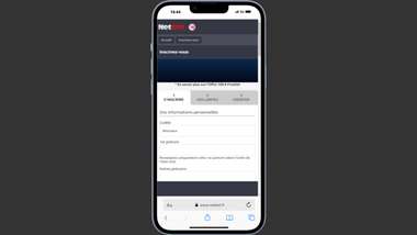 formulaire inscription netbet