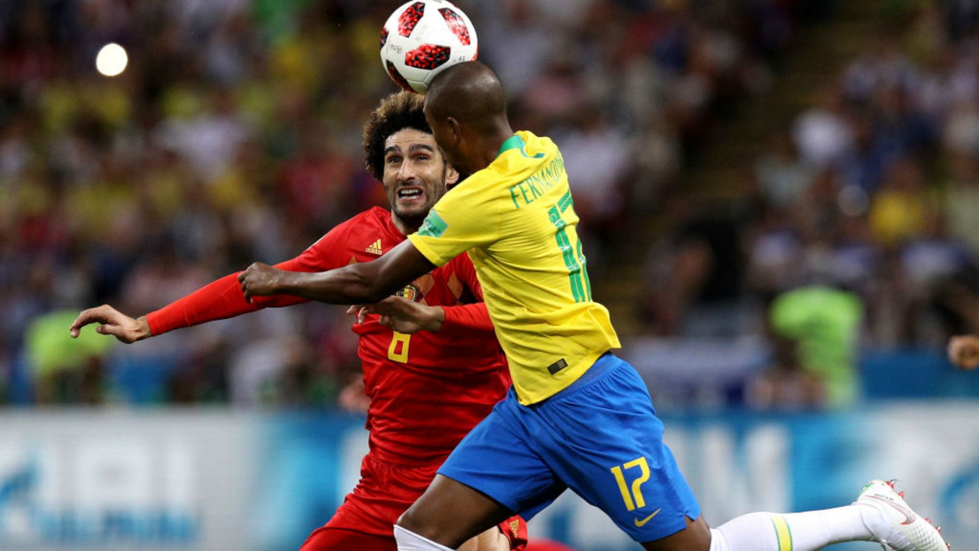 Fernandinho I Brasil Bélgica I 06 07 18 I Copa do Mundo