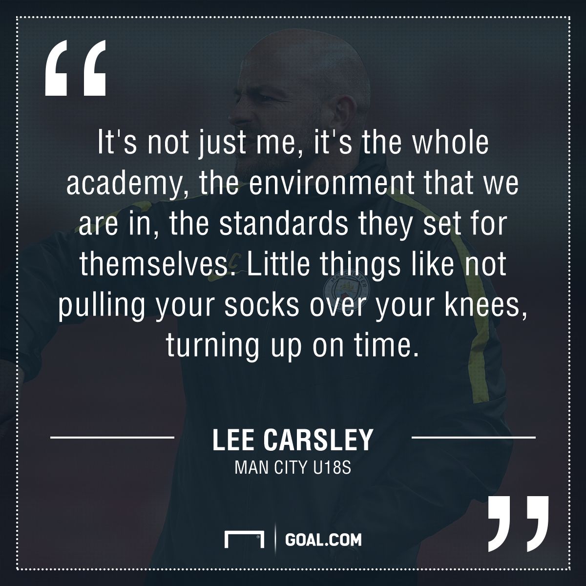 Lee Carsley quote GFX