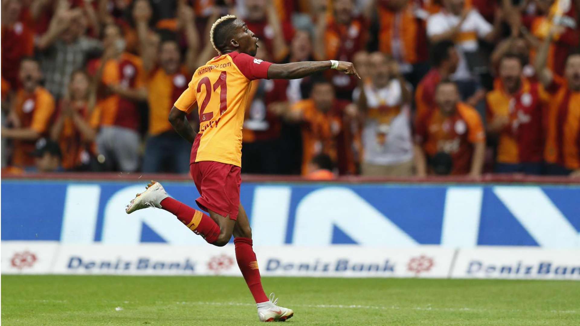 Henry Onyekuru - Galatasaray vs. Goztepe, Super Lig, August 19