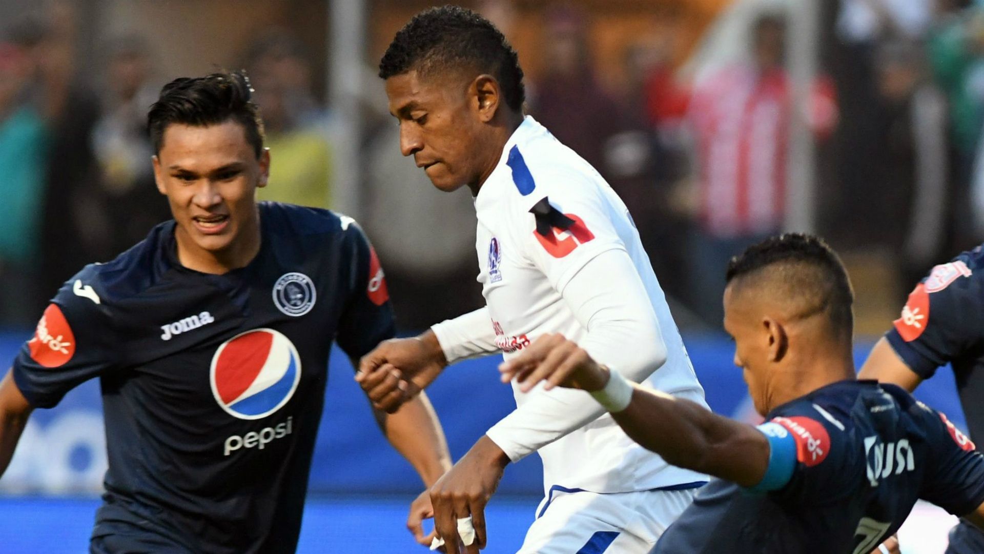 Carlo Costly Motagua v Olimpia Honduran Apertura Tournament football final 16122018