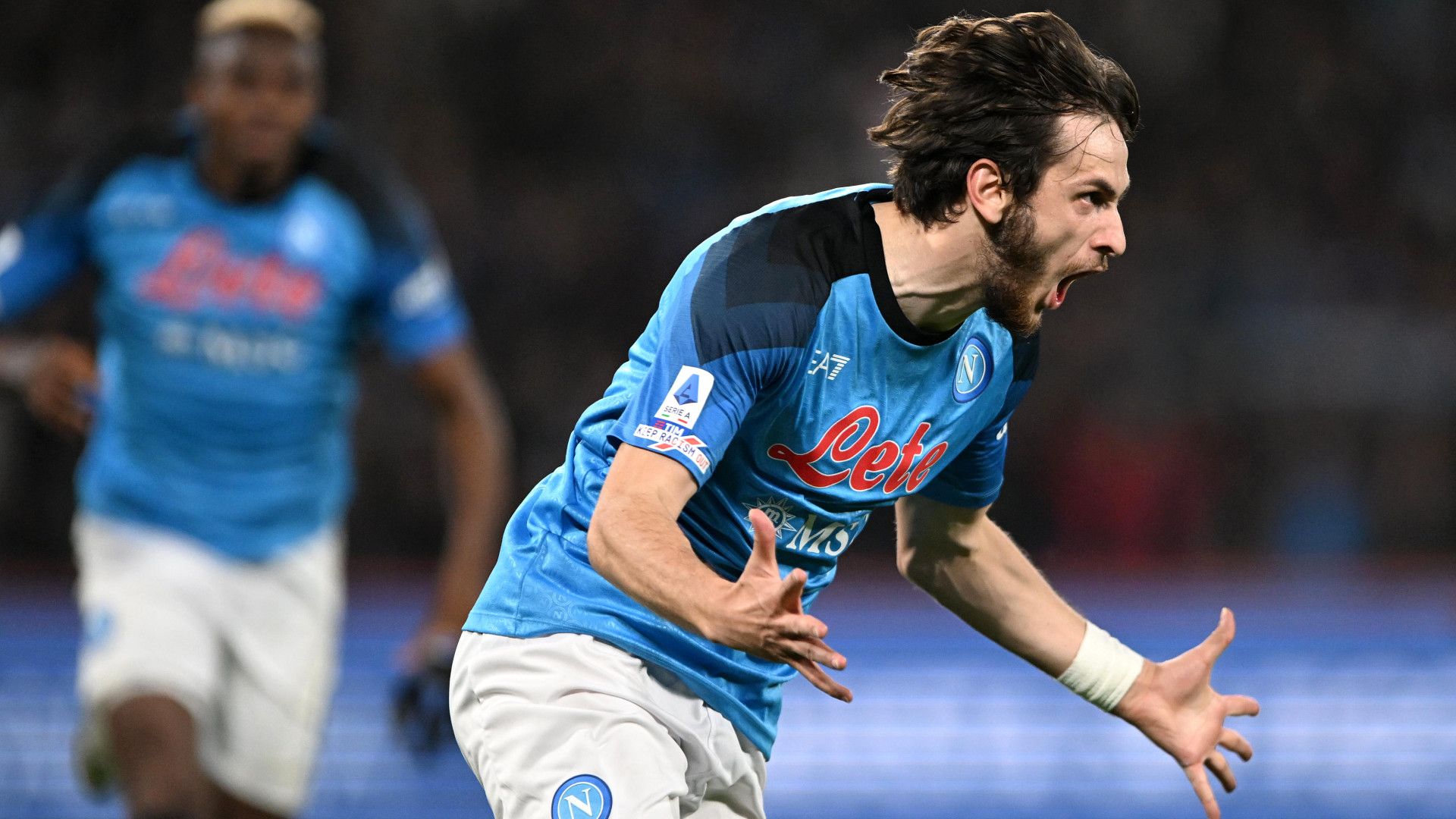 Khvicha Kvaratskhelia Napoli Serie A 11032023