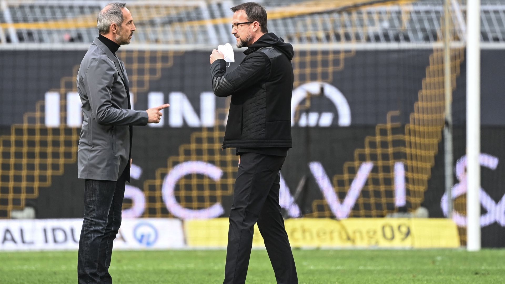 Adi Hutter Fredi Bobic Eintracht Frankfurt 2021