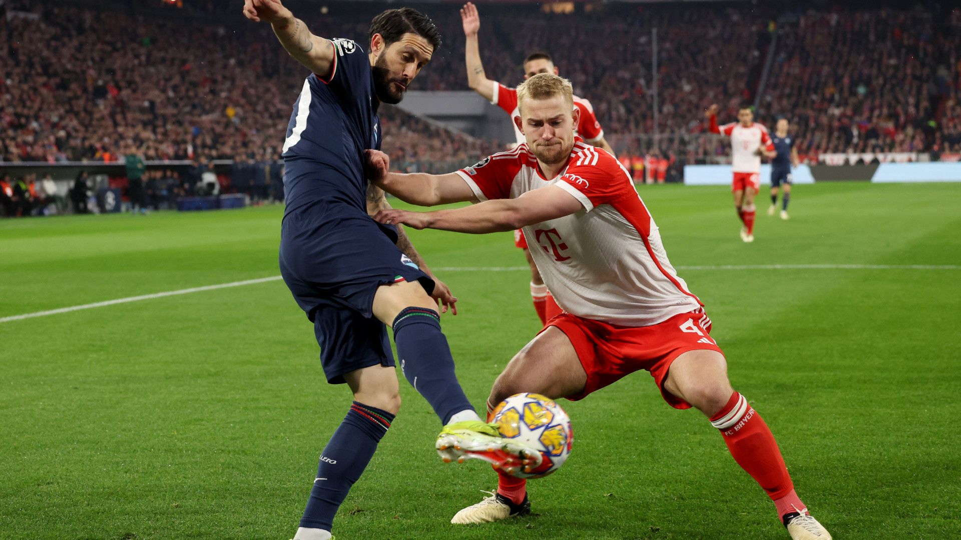 LUIS ALBERTO LAZIO MATTHIJS DE LIGT BAYERN 