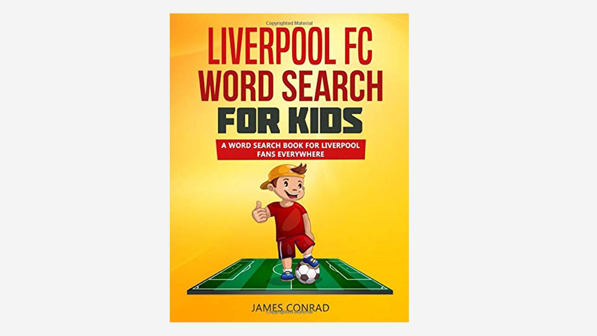 Liverpool FC word search book for kids