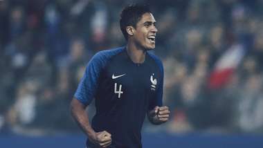 Raphael Varane France World Cup 2018 kit
