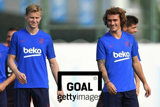 De Jong and Griezmann