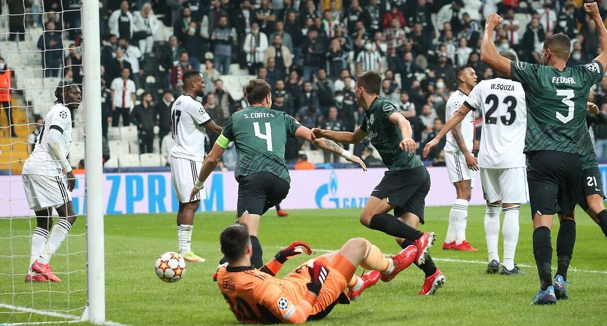 Sporting Goal Celebration vs. Besiktas 10/19/21